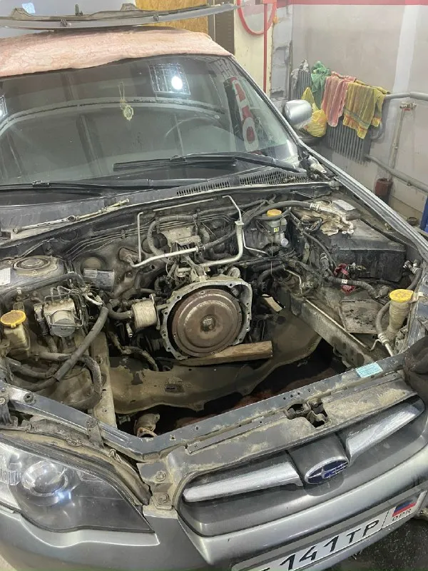 Продам subaru legacy 2.0 at. 2006 года. состояние нормальное, была произведена замена двс на пробеге 168768км. , фото замены. двигатель из японии с реальным пробегом 16700км. , замена масла в коробке и редукторах, замена рулевой рейки. машина полностью обслужена. реальный пробег 225000км. цена 750000₽ +79493759287 📞 звоните: +7(949)3759287 - фотография - 9