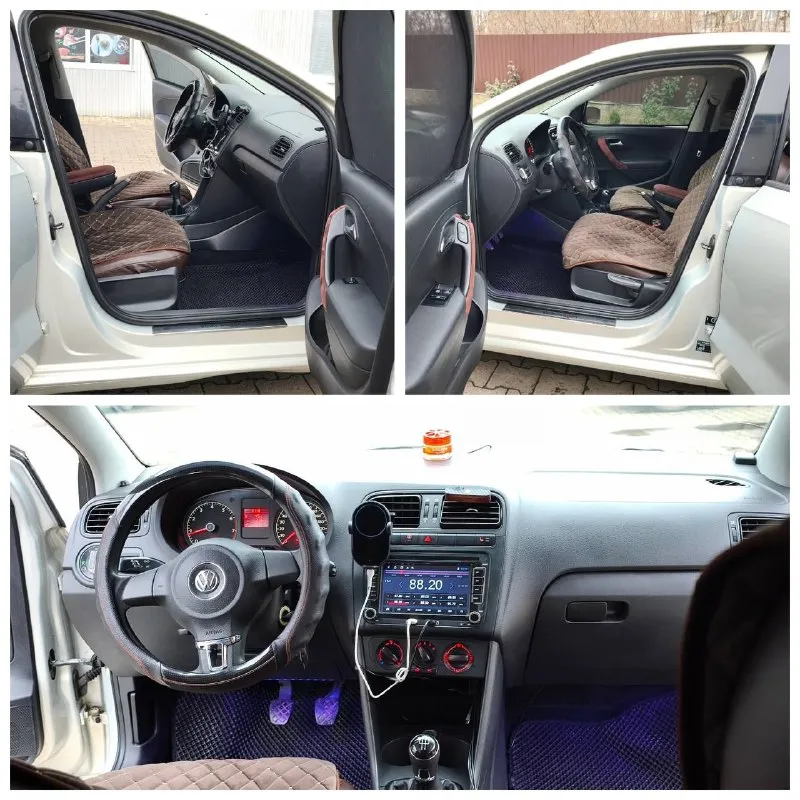 Продам авто volkswagen polo (фольсваген поло) 1.6 цена: 635.000руб пробег: 250.000 (родной пробег) год выпуска: 2012 год город: донецк номер: +7 949 086 06 31( telegram) автомобиль в отличном состояние очень надежная семейная и практичная машина. отличная комплектация: камера заднего вида, подогревы сидений, подогревы стёкл, большой сенсорный экран, навигация, полный электро пакет, сигнализация с автозапуском, хорошая зимняя резина, и многое другое. без дтп, птс оригинал, 1 хозяин, все стекла родные в круг, двигатель работаеь идеально, приёмистая в дороге, ходовая часть обслуженная, электрика вся рабочая. вообщем отличный автомобиль за свои деньги. с родным пробегом. на остальные вопросы готов ответить по телефону. 📲 tg: ⚡️ 📞 звоните: +7(949)0860631 - фотография - 10