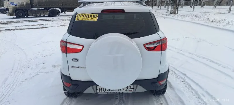 Ford ecosport 2016г. 1.6 на автомате. обслуженная машинка, делать ничего не надо. очень резвая и компактная. салон как новый. два собственника (девушки) 120000км реального. два комплекта резины и ключей. 990000₽ +79494628921 📲 tg: @eavtospros 📞 звоните: +7(949)4628921 - фотография - 2