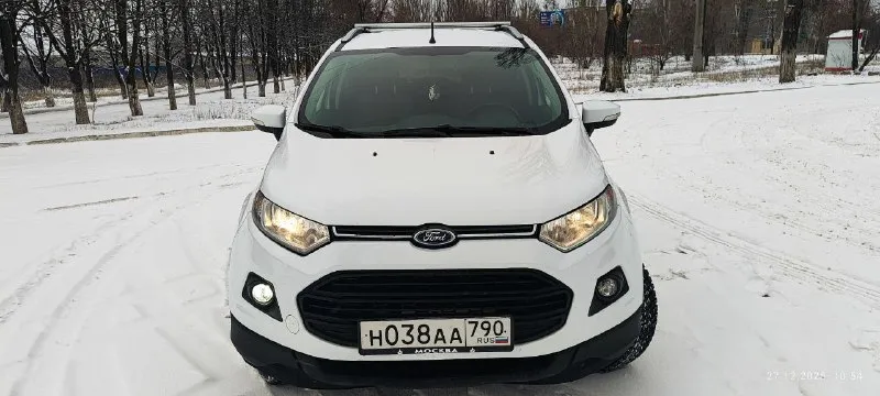 Ford ecosport 2016г. 1.6 на автомате. обслуженная машинка, делать ничего не надо. очень резвая и компактная. салон как новый. два собственника (девушки) 120000км реального. два комплекта резины и ключей. 990000₽ +79494628921 📲 tg: @eavtospros 📞 звоните: +7(949)4628921 - фотография - 6