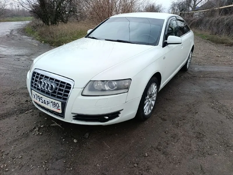 Audi а6 2005 г мотор 3, 0 газ е-4, коробка автомат айсин, полный привод, авто в нормальном состоянии... - фотография