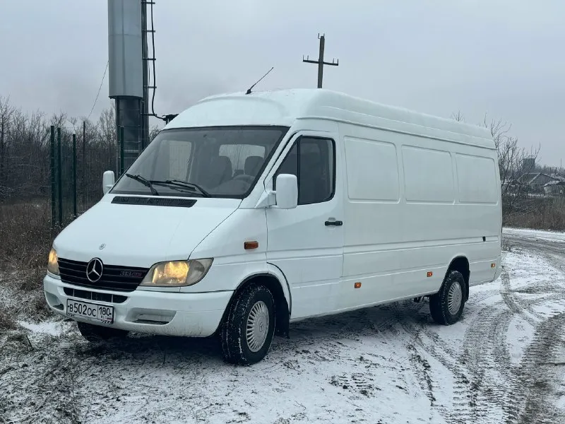 Mercedes-benz sprinter 2.2 грузовой фургон идеальное сочетание немецкой надежности, высокой грузопод... - фотография
