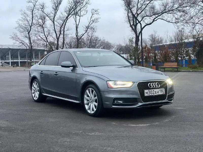 Продам audi a4 quattro (2014 год, рестайлинг) ▶️2.0 tfsi (225 л. с.) ▶️пробег 140.000 (реальный), ст... - фотография