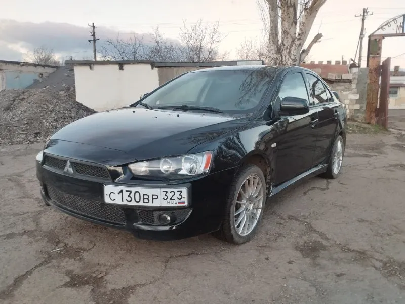 Lancer лансер 10 год выпуска 2008 пробег 236 тысяч двигатель 1.8 коробка механика техническая часть... - фотография