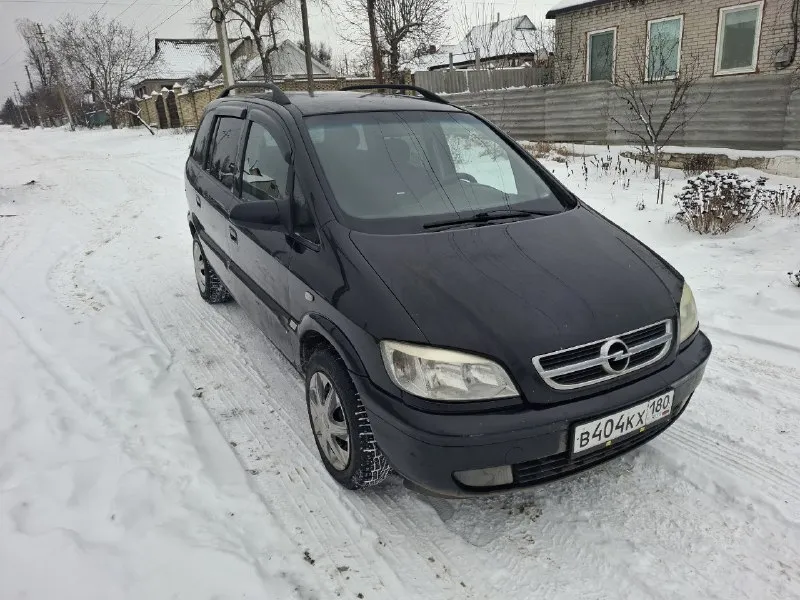 Продам opel зафира а 2004 двигатель 1.8 ( автомат ) газ/бензин установлен фаркоп ( газ и фаркоп впис... - фотография