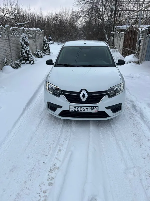 Продам reno logan 2019 г в состоянии нового авто! 1:6 коробка-автомат пробег -102 км год-2019 продам... - фотография