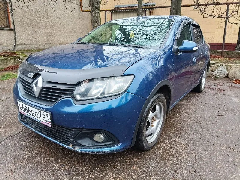 Renault логан 2014г. в. двигатель 1.6 кпп пятиступка максимальная комплектация, , previlege " кондиц... - фотография