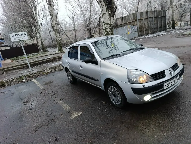 Продам renault симбол 2005 год, в хорошем состоянии, пробег 216 тысяч, нареканий по двигателю кпп и... - фотография