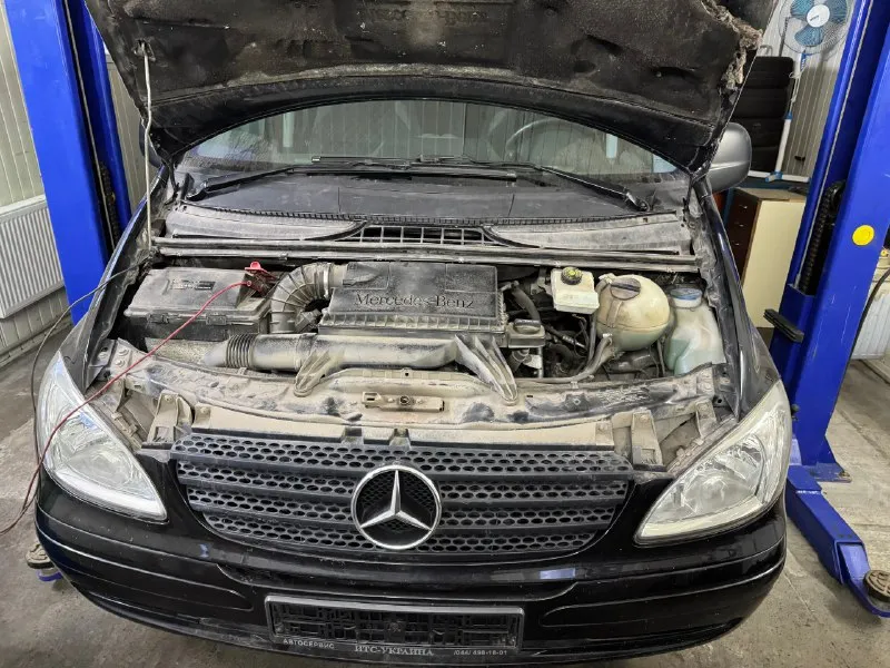 Продам mercedes вито 2008г. двигатель 2,2 куб. м. пробег 286520км. цена 1,4 млн рублей. торг. тел +7... - фотография