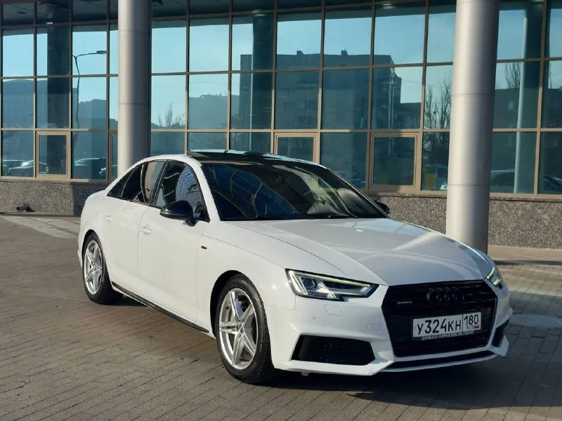 Продам свою машину audi a4 sport 2.0 tfsi quattro (s line) 2017 год (полный привод) мощность двигателя 249л. с, сделан stage 1. +- 320л. с s tronic. сделан легкий выхлоп звучит приятно. родной пробег 157 тысяч авто официал, не пригнанный что касается технической части масла фильтра меняю каждые 7 тысяч от замены до замены масла не берет что касается ходовой вложений никаких не требует как и по технической части все обслужено. кузов в отличном состоянии машина очень красивая и выделяется из потока. едет авто очень бодро ездить одно удовольствие! что касается комплектации в редкой и богатой комплектации оpигинaльные диски audi r18. чepный потолок. люк, комбинированная обивка сидений материалом alcantara (перфорированным) с кожей, с оттиском s line на спинках передних сидений полный электро пакет, электро зеркала, электро сидений, круиз контроль, 3х зонный климат контроль, датчик дождя, датчик света, подогревы сидений, подогрев руля, подогрев лобового, подогрев зеркал, под рулевые лепестки, выбор режима езды кнопка старт стоп. стоит расширенный планшет с сохранением заводского меню. и так далее расписывать много. я собственник оформлена на меня продавать буду я!! от машины не избавлюсь за машину не стыдно цена 2.250.000 кто приедет с деньгами будет хороший торг при виде денег. так же возможен обмен с вашей доплатой нахожусь в донецке +79495721215 - фотография - 2