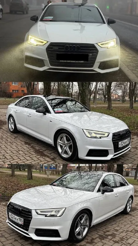 Продам свою машину audi a4 sport 2.0 tfsi quattro (s line) 2017 год (полный привод) мощность двигателя 249л. с, сделан stage 1. +- 320л. с s tronic. сделан легкий выхлоп звучит приятно. родной пробег 157 тысяч авто официал, не пригнанный что касается технической части масла фильтра меняю каждые 7 тысяч от замены до замены масла не берет что касается ходовой вложений никаких не требует как и по технической части все обслужено. кузов в отличном состоянии машина очень красивая и выделяется из потока. едет авто очень бодро ездить одно удовольствие! что касается комплектации в редкой и богатой комплектации оpигинaльные диски audi r18. чepный потолок. люк, комбинированная обивка сидений материалом alcantara (перфорированным) с кожей, с оттиском s line на спинках передних сидений полный электро пакет, электро зеркала, электро сидений, круиз контроль, 3х зонный климат контроль, датчик дождя, датчик света, подогревы сидений, подогрев руля, подогрев лобового, подогрев зеркал, под рулевые лепестки, выбор режима езды кнопка старт стоп. стоит расширенный планшет с сохранением заводского меню. и так далее расписывать много. я собственник оформлена на меня продавать буду я!! от машины не избавлюсь за машину не стыдно цена 2.250.000 кто приедет с деньгами будет хороший торг при виде денег. так же возможен обмен с вашей доплатой нахожусь в донецке +79495721215 - фотография - 7