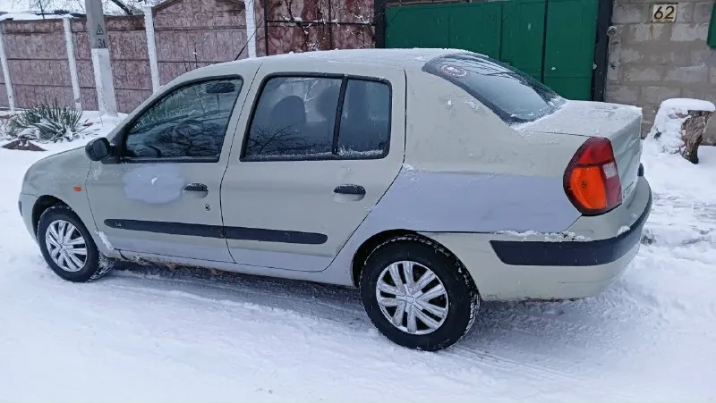 Продам или обмен renault симбол 2003г. двигатель 1.4. 315000км. полная ревизия движка, кпп. замена в... - фотография