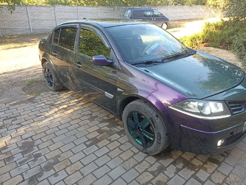 Продам renault меган 2, 2.0л, 2006г. в., пробег 168т. , машина моя, я хозяин, двс и чувствуют себя очень бодро, би- лёд оптика в ближнем, климат в рабочем состоянии, машина не битая и не гнилая, оцинковка, осмотр г. луганск, кому интересно звоните, т. 79591363754 📞 звоните: +7(959)1363754 - фотография - 5