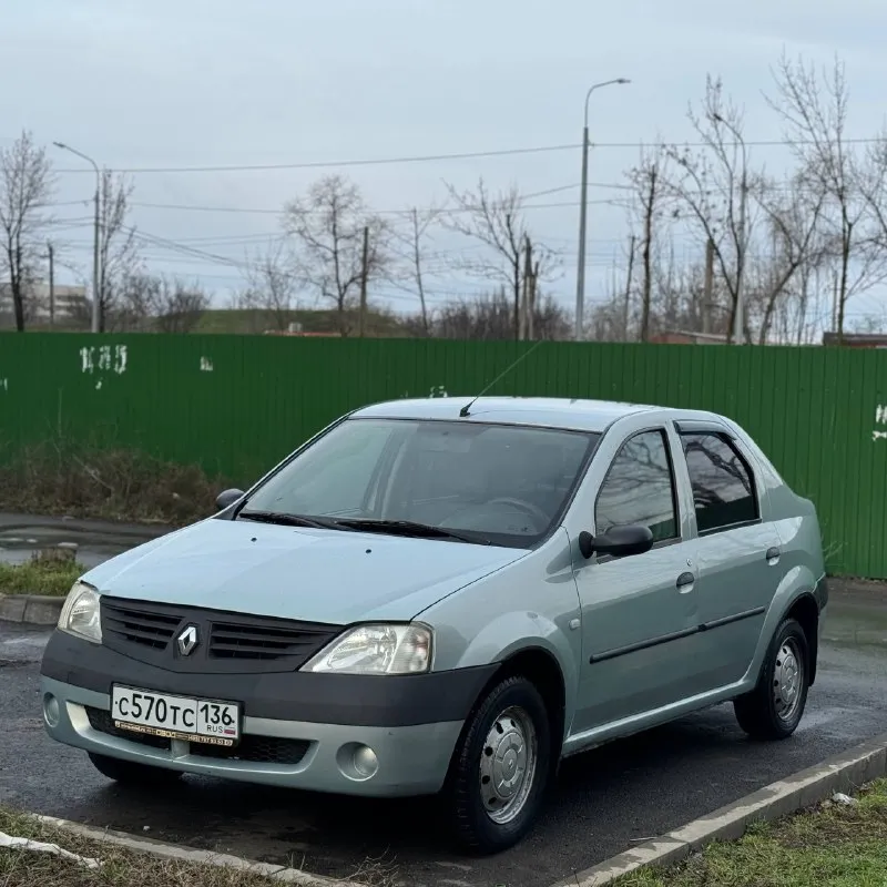 Renault logan цена - 358.000₽ город - мариуполь год выпуска - 2007 пробег - 215.000 км топливо - бен... - фотография