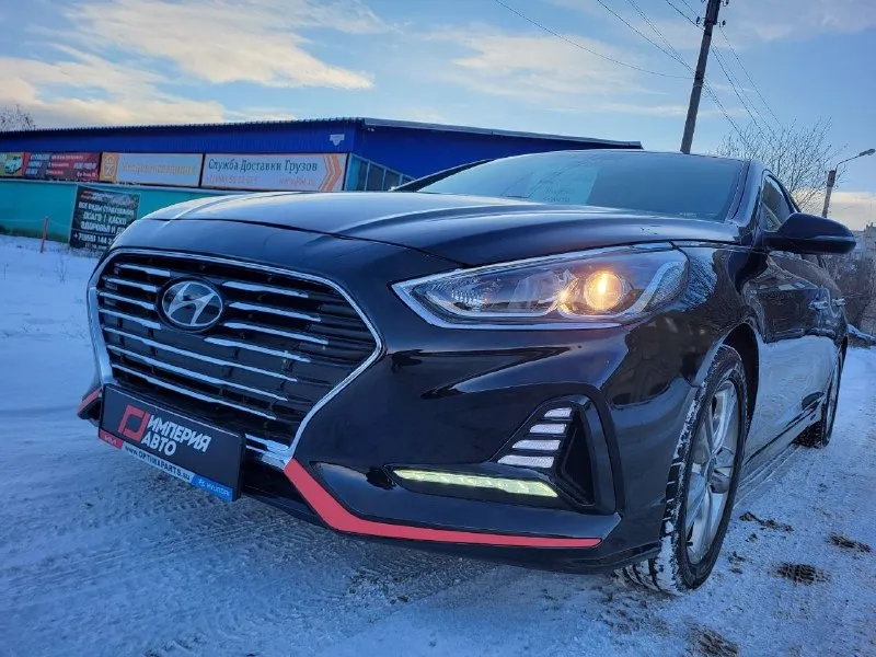 Продам hyundai соната,2017 года, двигатель 2.4 бензин обычный атмосферник, пробег 75000 миль, 4 элек... - фотография