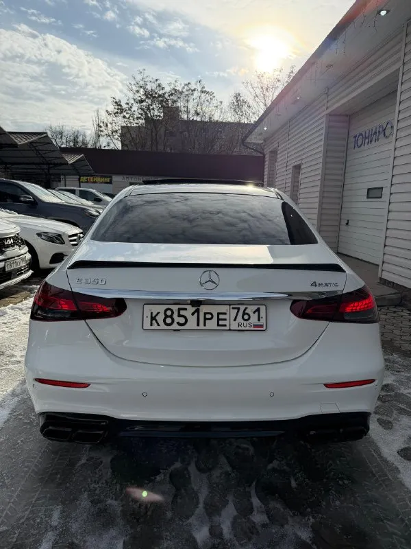 Mercedes-benz e350 amg 2021 год 4matic 109.000 км машина в идеальном состоянии, заводской окрас !!!... - фотография