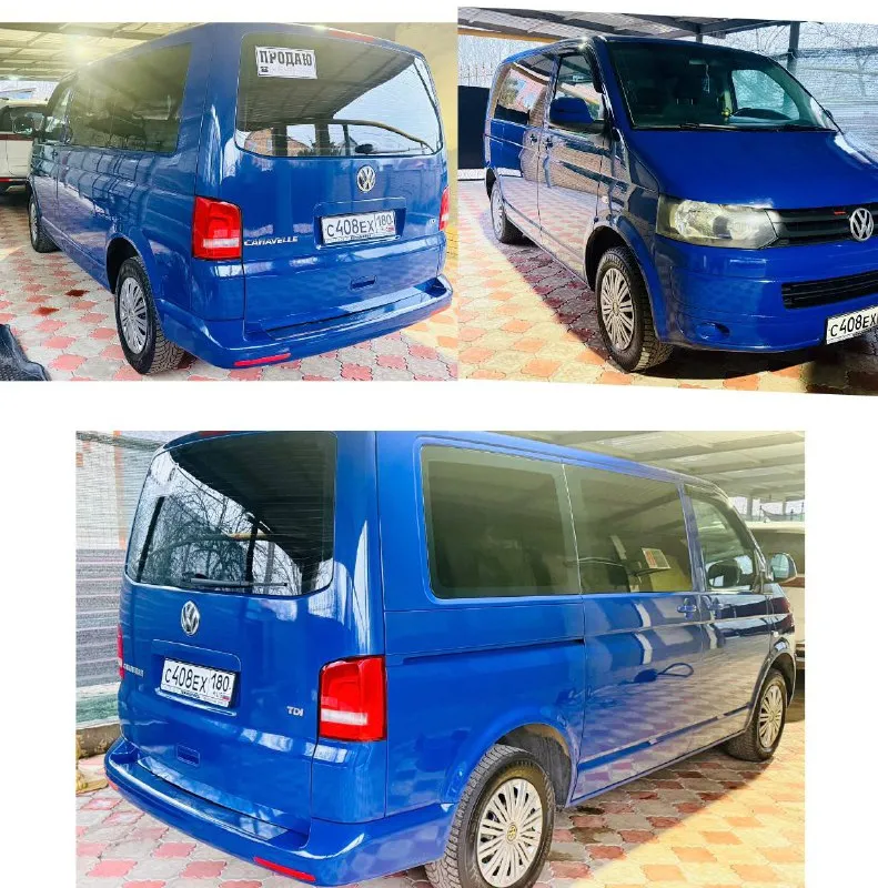 🚗 🚗 продам volkswagen caravelle 2014 года 2.0 tdi механика авто в идеальном состояние без каких либо дефектов и вложений обслужен от а до я грм масла фильтра колодки новый маховик в заборе с сцеплением фирмы luk зимняя резина nokian nordman 7 цешка вбасто до тяжки дверей две печки два кондиционера все для комфорта есть салон ухоженный без царапин и затертостей пробег оригинал 245 т любые проверки авто не пригон куплен новым у официального дилера сборка немецкая машина достойна за нее не стыдно я собвствиник владею больше двух лет в коммерции не учятвывала и в перевозках тоже сугубо симеоне авто выходного дня кому нужен реально достойный бусик звоните приезжайте смотрите феникс +79494528517 89613916172 ватцап телеграмм цена 2.200 торг реальному пок цена: 2200000 ₽ 📲 tg: павел 📞 🇷🇺 звоните: +79494528517 авторынок днр донецк - фотография - 6