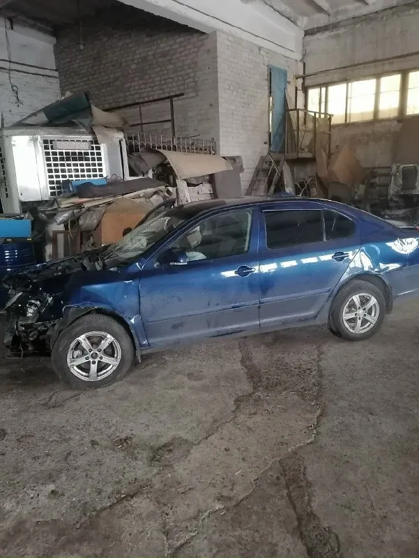 Харцызск skoda октавия а5 (рейсталинг) 2008г. 1.6 коробка автомат. авто после дтп. документы в норме... - фотография