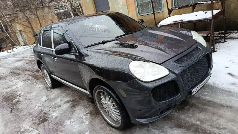 Продам порше кайен 2005 год, 4,5 объём, мотор гильзован, коробку заменил, ходовую полностью сделал, пневма баллоны заменил, гбо имеется. осмотр город донецк, номер для связи+79495121115 - фотография - 2