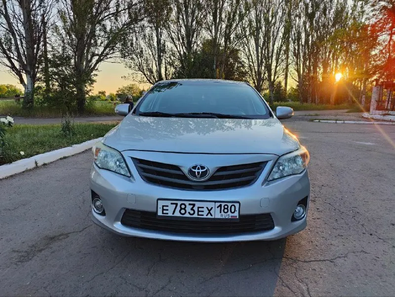 Продам надёжный автомобиль toyota corolla 2010г. состояние идеальное 2 комплекта колёс. зима на штампах. все работает кондиционер охлаждает печка греет. пробег 139000км. авто не пригоныш покупалась в автосалоне в донецке. осмотр г макеевка. цена 900000.тел +79493612535 - фотография - 7