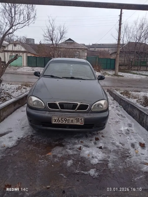 Chevrolet ланос 2006 г. двигатель после капремонта. новая зимняя шипованная резина, акб, ц. з, сигна... - фотография