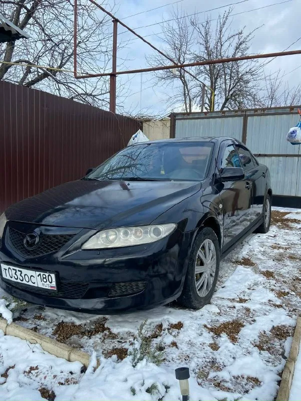 Продам mazda 6 gg механика 2003 года 1.8 бензин. машина в нормальном для своих лет состоянии, двигатель капиталился год назад(кольца поршневые, вкладыши шатунные, болты гбц, комплект прокладок), полная замена цепи грм и роликов, новый бензонасос, генератор, рабочий и главный цилиндр, перебрана вся передняя подвеска, зимняя резина. машина оформлена на меня, полное переоформление машина не заводится, сломался стартер. продаем как есть. осмотр в макеевке(восточный). цена 300тыс. руб. адекватный торг возле авто. авто соответствует цене. +79494191048 📞 звоните: +7(949)4191048 - фотография - 2