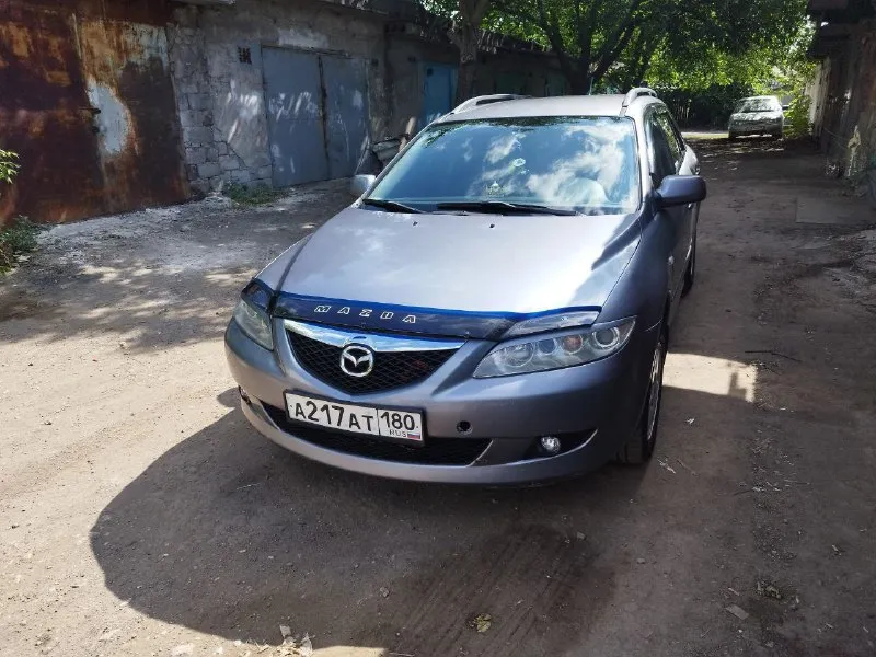 Продам mazda 6, 1 поколение 2004 год, 2.0 дизель. пороги не гнилые. была произведена замена тормозно... - фотография