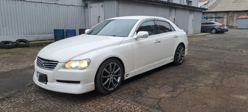Toyota mark x полная пошлина, не конструктор и т. п. 2008г 170,000 пробег, подтверждается автотекой... - фотография