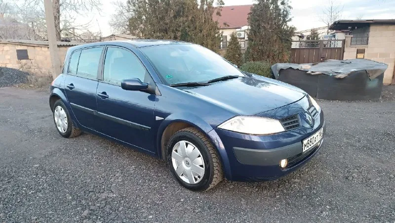 Цена 450т. ₽ продам renault megane 2 2003 год 1.6 16v бензин пробег 208.000км кузов цинкованый в хор... - фотография