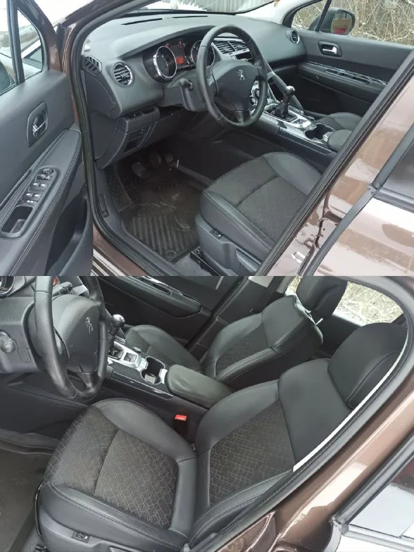 Peugeot 3008 1.6 бензин (без турбины) 2014г. пробег 124000, расход 8л механика. состояние очень хорошее. ходовая без стуков и дефектов, двигатель работает идеально, масло не берет работает ровно. кузов в отличном состоянии. ржавчины и коррозии нет вообще. днище и пороги целые. рестайлинг:led оптика, электрика полностью в рабочем состоянии. двух зонный климат-контроль (рабочий). круиз-контроль. датчик дождя, датчик света. кожаный салон. салон чистый и просторный. пробег родной есть сервисная книжка хорошая зимняя резина остаток 80% авто действительно в отличном состоянии и стоит своих денег. стоит на постоянном учете!!! цена 950.000₽ торг у капота подробно по телефону. +79493563164 📲 tg: anton 📞 звоните: +7(949)3563164 - фотография - 7