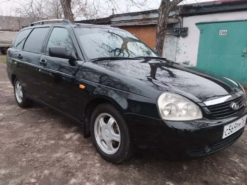 Ваз приора универсал 2171 год выпуска 2009 комплектация люкс. кондиционер исправен, холодит отлично двигатель масло не расходует вообще от слова совсем. гнили нет, в дтп не была птс оригинал, 1 хозяин. переоформление без проблем машина находится в мариуполе цена 420 тысяч рублей тел. +79498018750 📞 звоните: +7(949)8018750 - фотография - 4