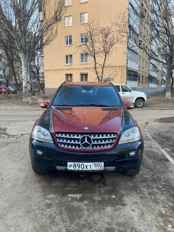 Mercedes ml350. 2006 год. 3.0 бензин. пробег 190 тыс. масло жора нет. подвеска пневмо. продажа от со... - фотография
