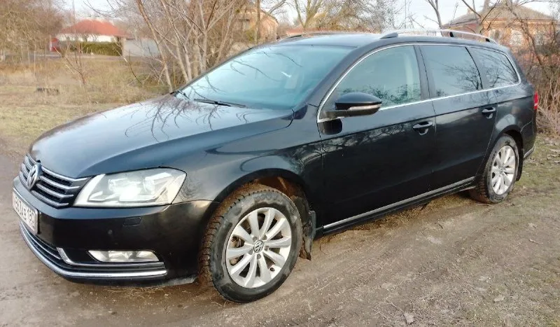 Volkswagen passat b7 2011 г. в. 1.4 cdga бензин/газ-метан (заводской) коробка : автомат пробег : 275... - фотография