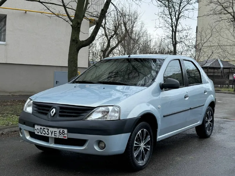 Renault logan цена - 298.000₽ город - мариуполь год выпуска - 2007 пробег - 150.000 топливо - бензин... - фотография