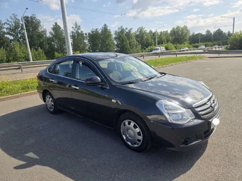 Nissan almera g15, 2013г. надёжный бюджетный неприхотливый автомобиль. один хозяин! гидроуселитель р... - фотография