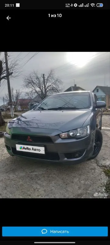 Продам надёжный автомобиль mitsubishi lancer x, 2008 года. двигатель 1.8 на автомате, переключает чё... - фотография