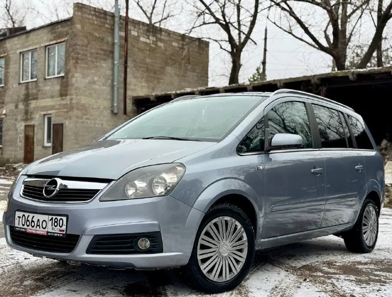 Opel zafira cng автомобиль пригонял для себя из литвы 7 мест мотор 1.6 коробка механика год выпуска... - фотография