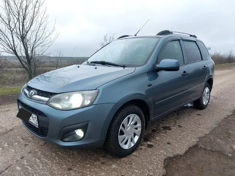 В продаже ваз калина 2 в кузове универсал 2015г. 2 владельца по птс 1.6, 8кл с пробегом 240тыс. км.... - фотография