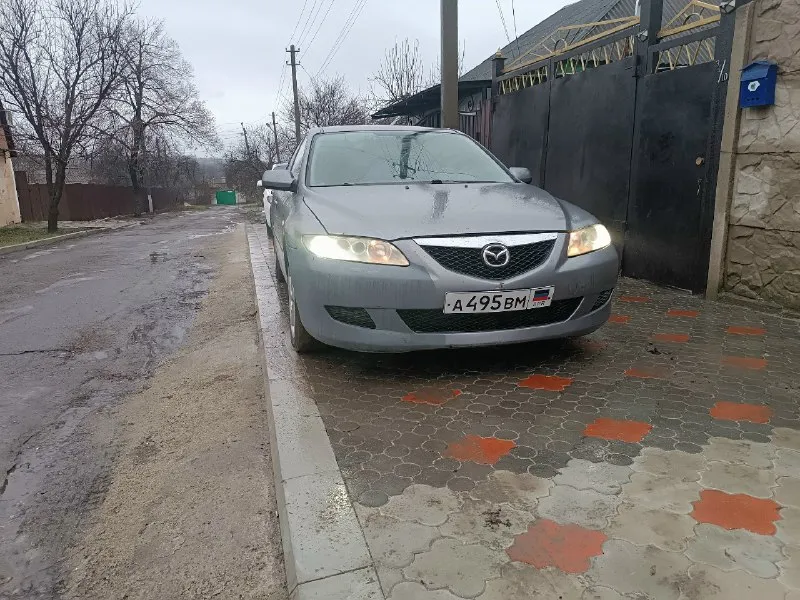 Продам mazda 6 2004 год выпуска мотор 2.0 литра бензин, работает идеально, не дымит масло не расходу... - фотография