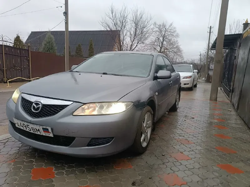 Продам mazda 6 2004 год выпуска мотор 2.0 литра бензин, работает идеально, не дымит масло не расходует коробка классический автомат работает отлично едет отлично, без каких либо нареканий по документам постоянный днр учёт. готовилась к покраске. цена 385 т. р торг/обмен связь +7949-098-92-07 осмотр макеевка 📞 звоните: +7(949)0989207 - фотография - 2