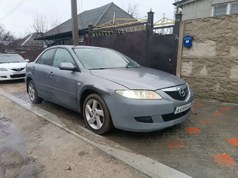Продам mazda 6 2004 год выпуска мотор 2.0 литра бензин, работает идеально, не дымит масло не расходует коробка классический автомат работает отлично едет отлично, без каких либо нареканий по документам постоянный днр учёт. готовилась к покраске. цена 385 т. р торг/обмен связь +7949-098-92-07 осмотр макеевка 📞 звоните: +7(949)0989207 - фотография - 4