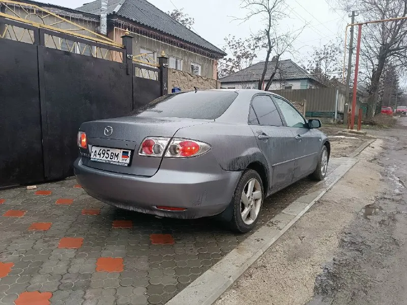 Продам mazda 6 2004 год выпуска мотор 2.0 литра бензин, работает идеально, не дымит масло не расходует коробка классический автомат работает отлично едет отлично, без каких либо нареканий по документам постоянный днр учёт. готовилась к покраске. цена 385 т. р торг/обмен связь +7949-098-92-07 осмотр макеевка 📞 звоните: +7(949)0989207 - фотография - 5