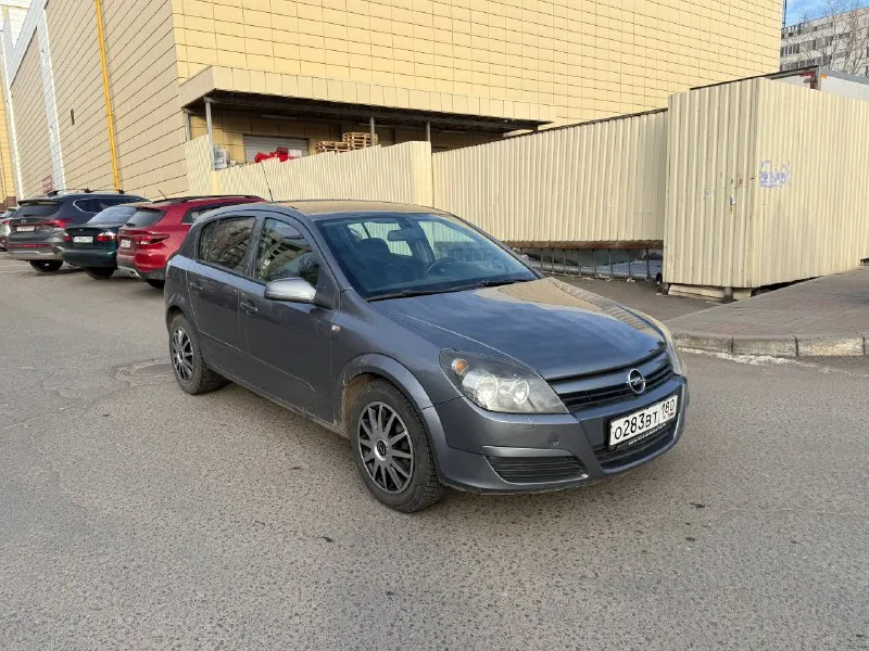 Opel astra h 2004 год 1.6л механика пригнана с литвы технически в отличном состоянии. мотор сухой, р... - фотография