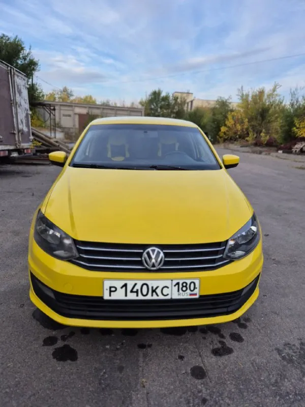Volkswagen polo 2018год пробег 175 000 км коробка автомат кондиционер ходовка в идеале ( только пере... - фотография
