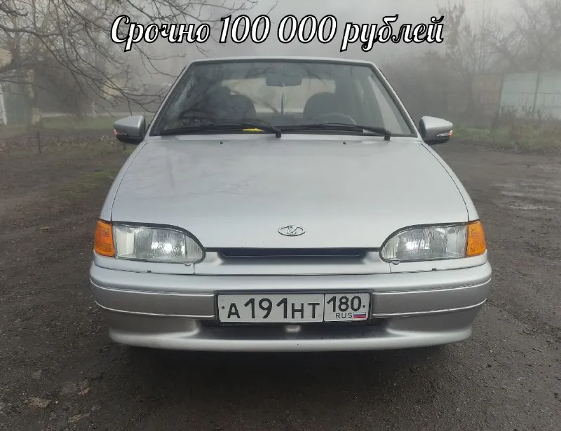 Срочно продам свой личный ваз-2114 2011 год пробег 206 цена 100 000 руб авто в красивом цвете снежна... - фотография