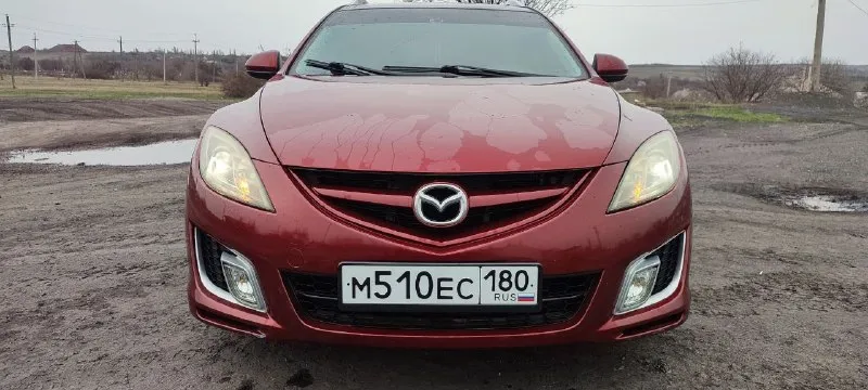 Продам mazda 6,2008 г. в. состояние хорошее, 2.0 акпп, вписано, салон большой просторный, вместительный, сидения кожа, мульти руль климат, хорошая аудиосистема, по документам собственник, цена 950 тысяч руб. +79493375713 📞 звоните: +7(949)3375713 - фотография - 3