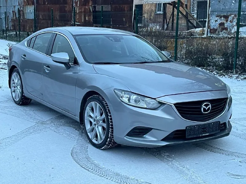 🔥 mazda 6🔥 в отличном состоянии! вся безопасность целая! повреждение лёгкое по заднему левому крылу... - фотография