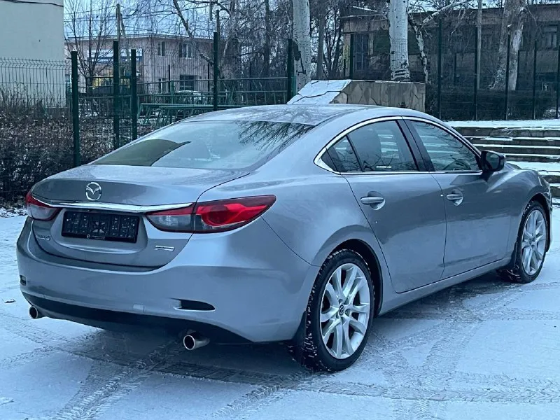 🔥 mazda 6🔥 в отличном состоянии! вся безопасность целая! повреждение лёгкое по заднему левому крылу ✅автомобиль американской сборки ✅год выпуска 2014 ✅мотор 2.5 ✅бензиновый (атмосферный) ✅коробка автоматическая (asin)6ст. ✅передний привод ✅пробег 188 тыс. км ✅1 хозяин ✅автотека зелёная ✅датчик слепых зон ✅кнопка start/stop ✅сигнализация ✅режим eco ✅разъемы под aux usb ✅разъем 12v ✅монитор сенсорный ✅камера заднего вида ✅литые диски r19 🔥в подарок новому владельцу полный бак топлива🔥 ✅донецк. стоимость 1.395.000₽ (возможен обмен) тел. +7949-50-800-60 - фотография - 3