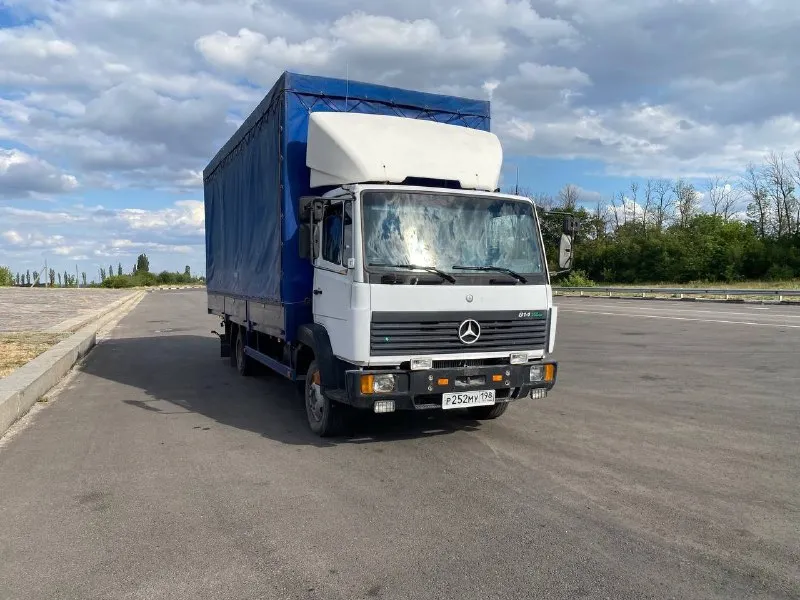 Mercedes 1996 г. в. двиг-4.3(140л. с) грузоподьемность-6т общая масса-12т кпп-5ст размеры кузова: д-... - фотография