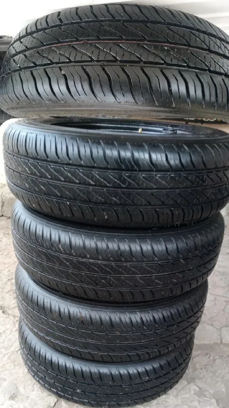 Продам колёса, 175/70 r13, в сборе, накаченые, резина лето в идеальном состоянии, без порезов, без шишек, все 4 колеса одинаковые, и диски штампы все 4 одинаковые, разболтовка 4.98 на любой ваз подойдут, цена за комплект 10,500 руб, торг, звоните по номеру телефона. +79595549696 📞 звоните: +7(959)5549696 - фотография - 3